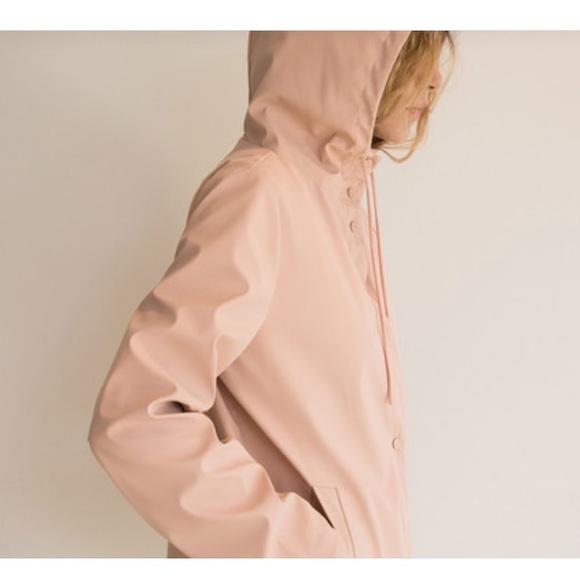 OAK + FORT Jackets & Blazers - OAK + FORT rain Jacket